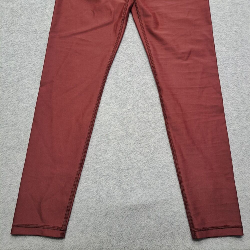 Offline by Aerie Women's Legging M 7/8 Burgundy High Rise Short Inseam - Picture 3 of 9